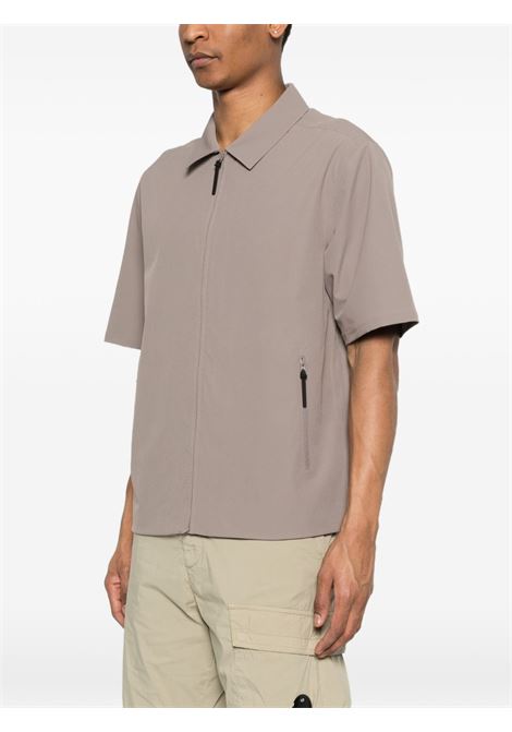 camicia edge lt softshell technical ss uomo noce HIKING PATROL | SS26102WALNUT